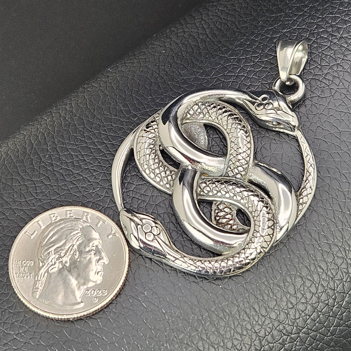Snakes Stainless Steel Necklace
