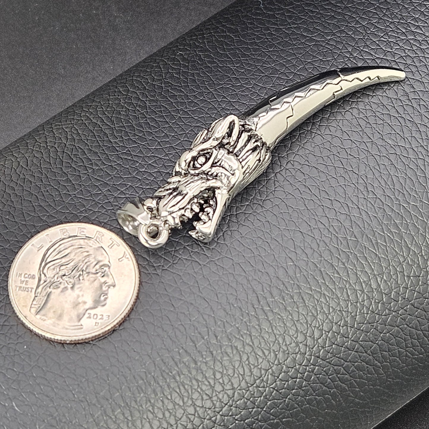 Wolf Tooth Stainless Steel Necklace