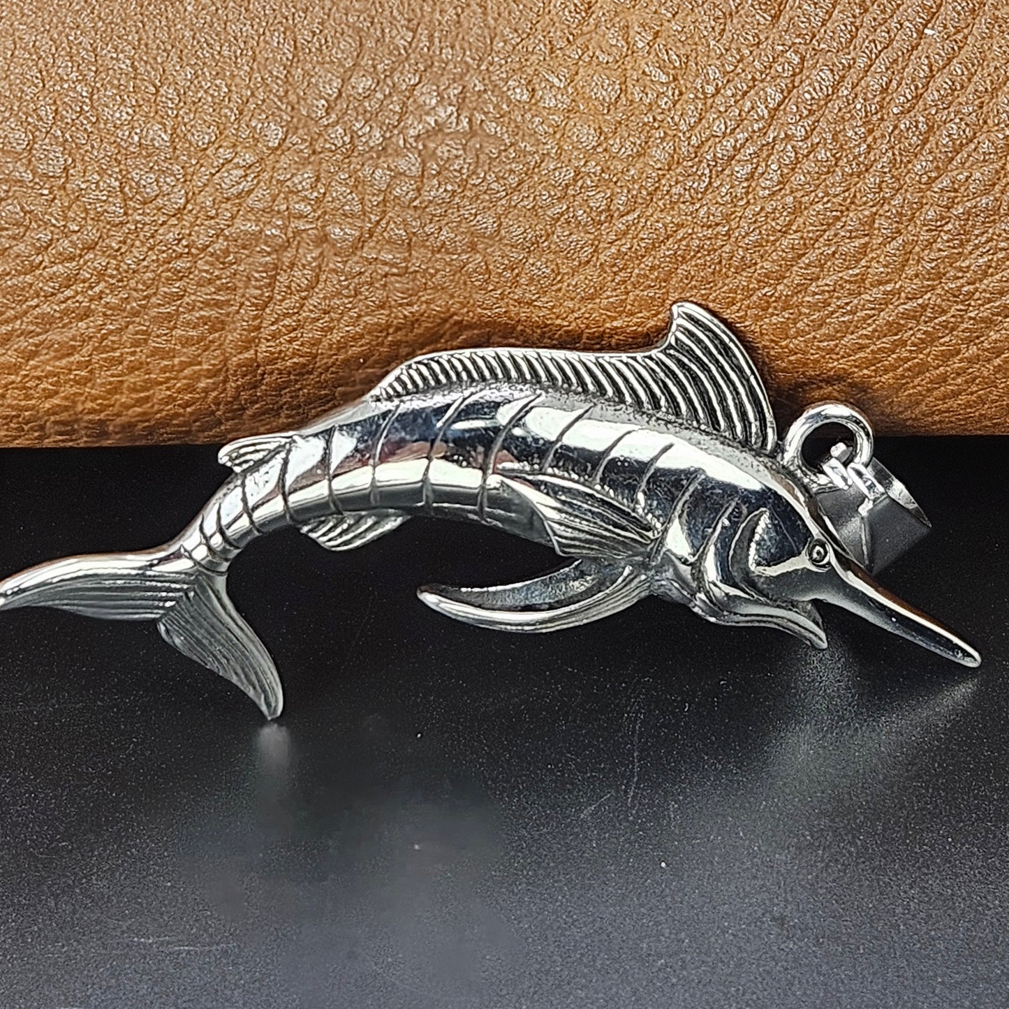 Marlin Stainless Steel Necklace