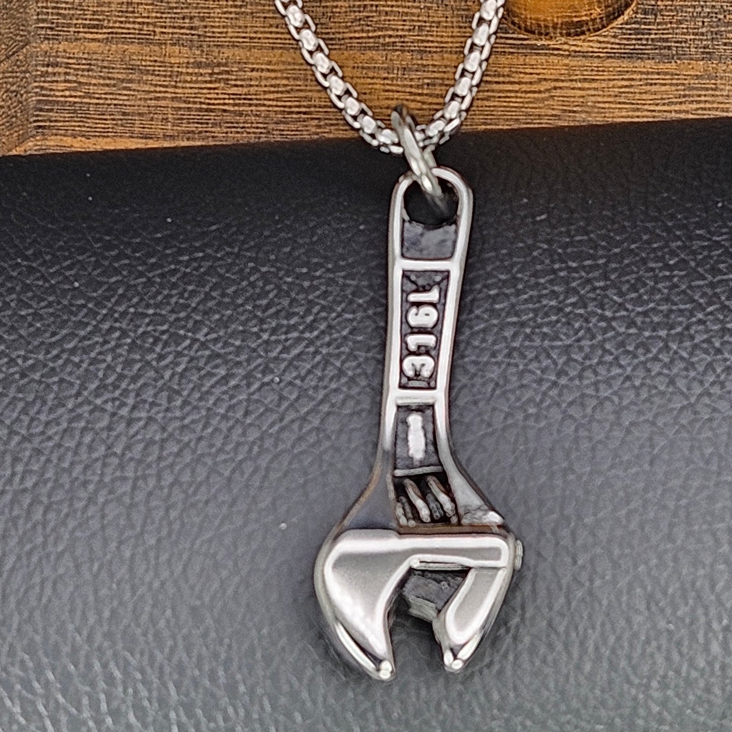 Wrench Stainless Steel Necklace