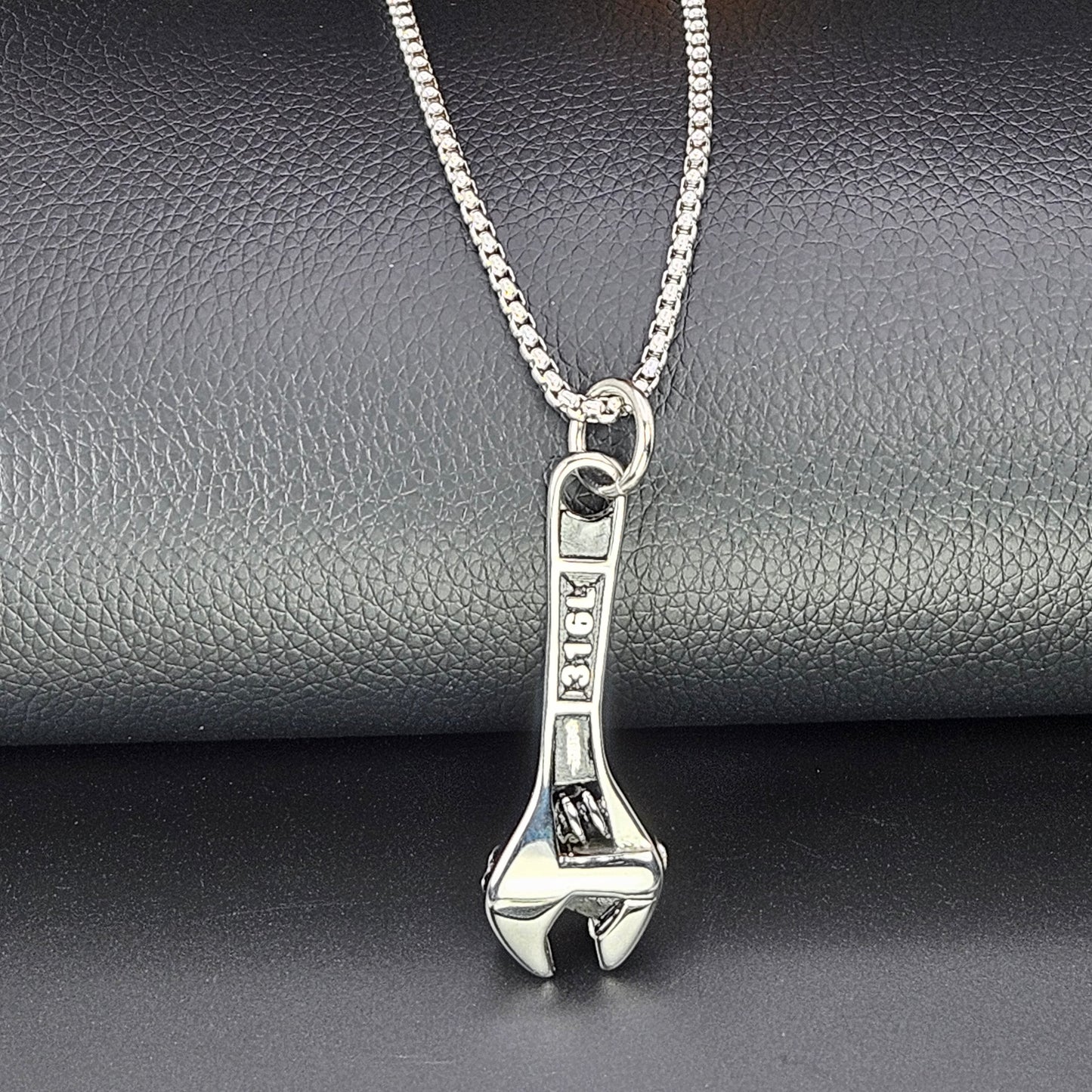 Wrench Stainless Steel Necklace