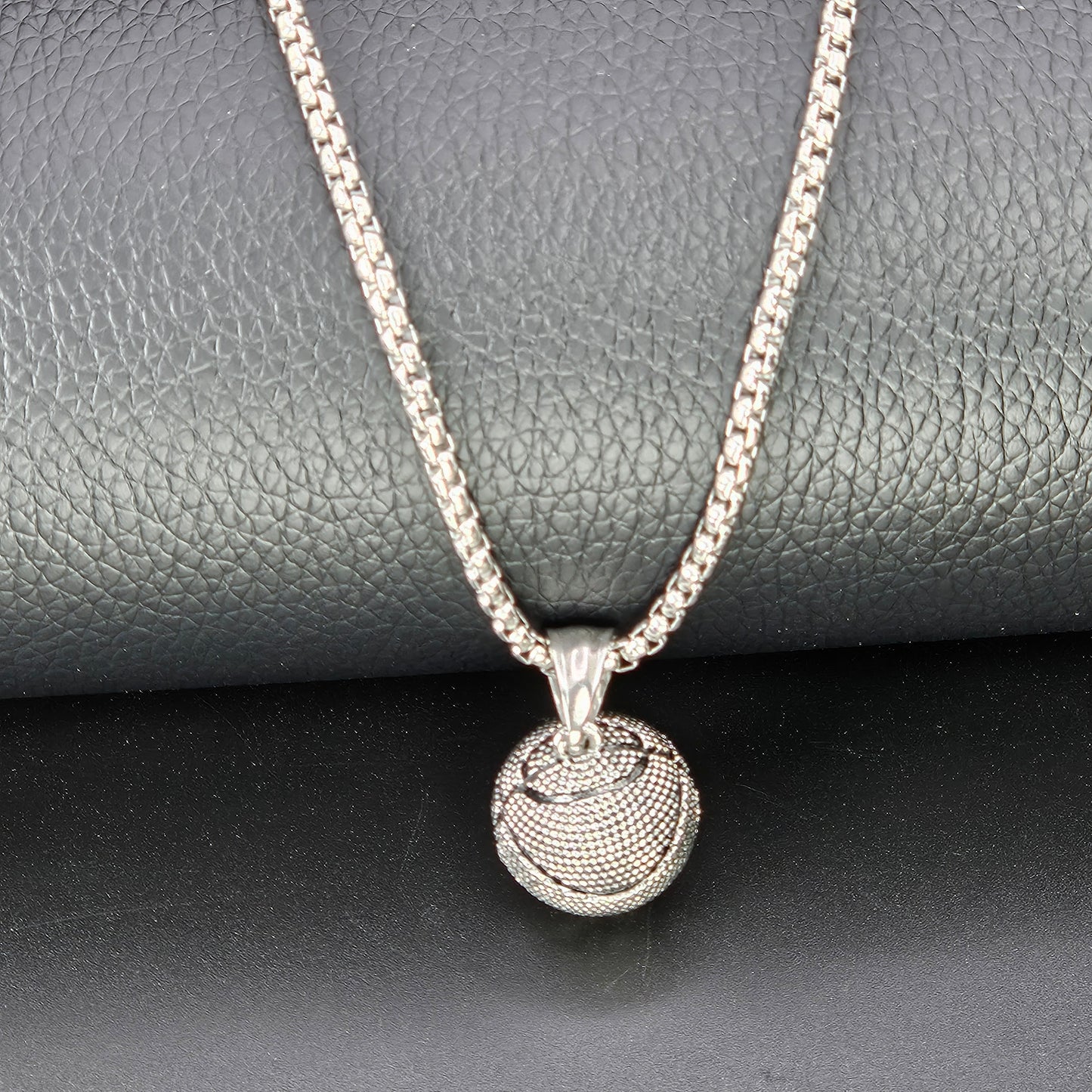 Basketball Stainless Steel Necklace