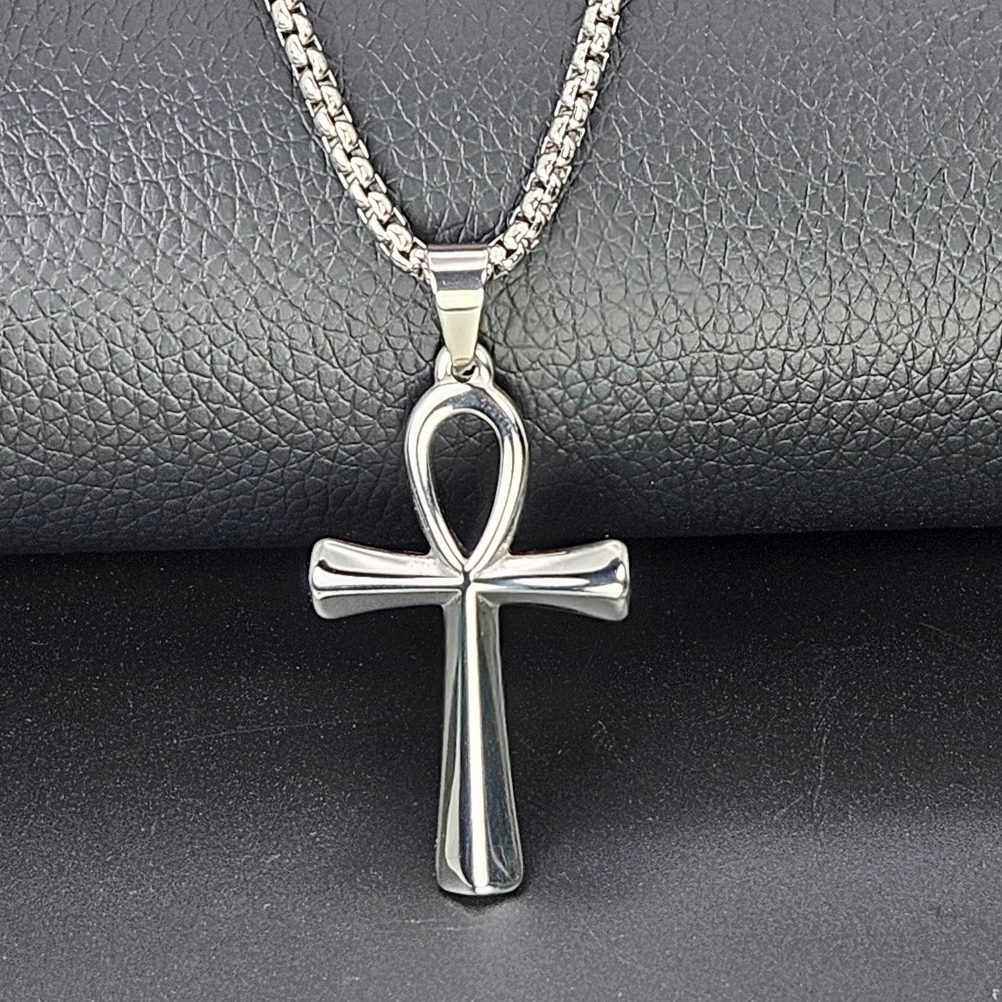 Ankh Stainless Steel Necklace