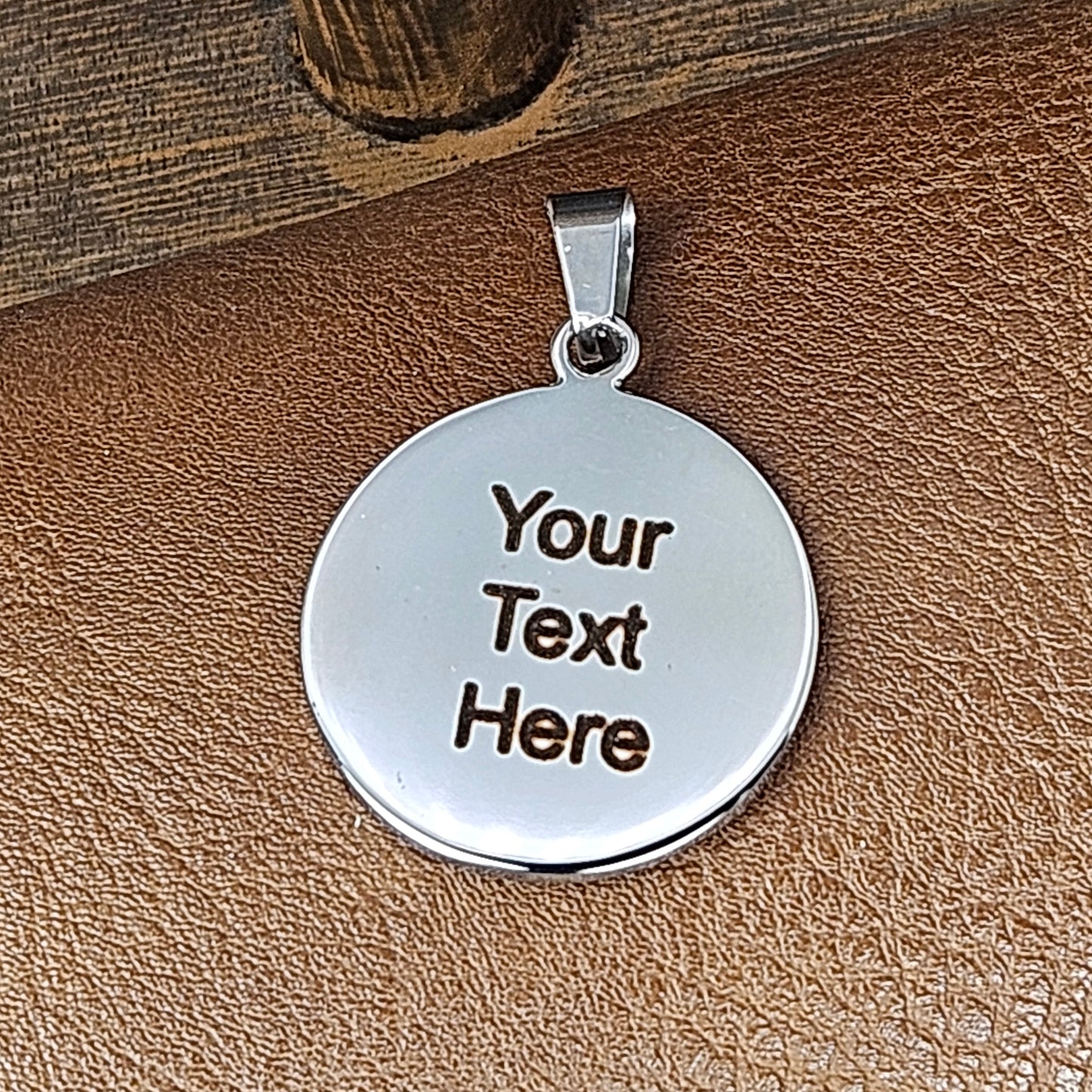 Army Pendant Stainless Steel Necklace or Key Chain